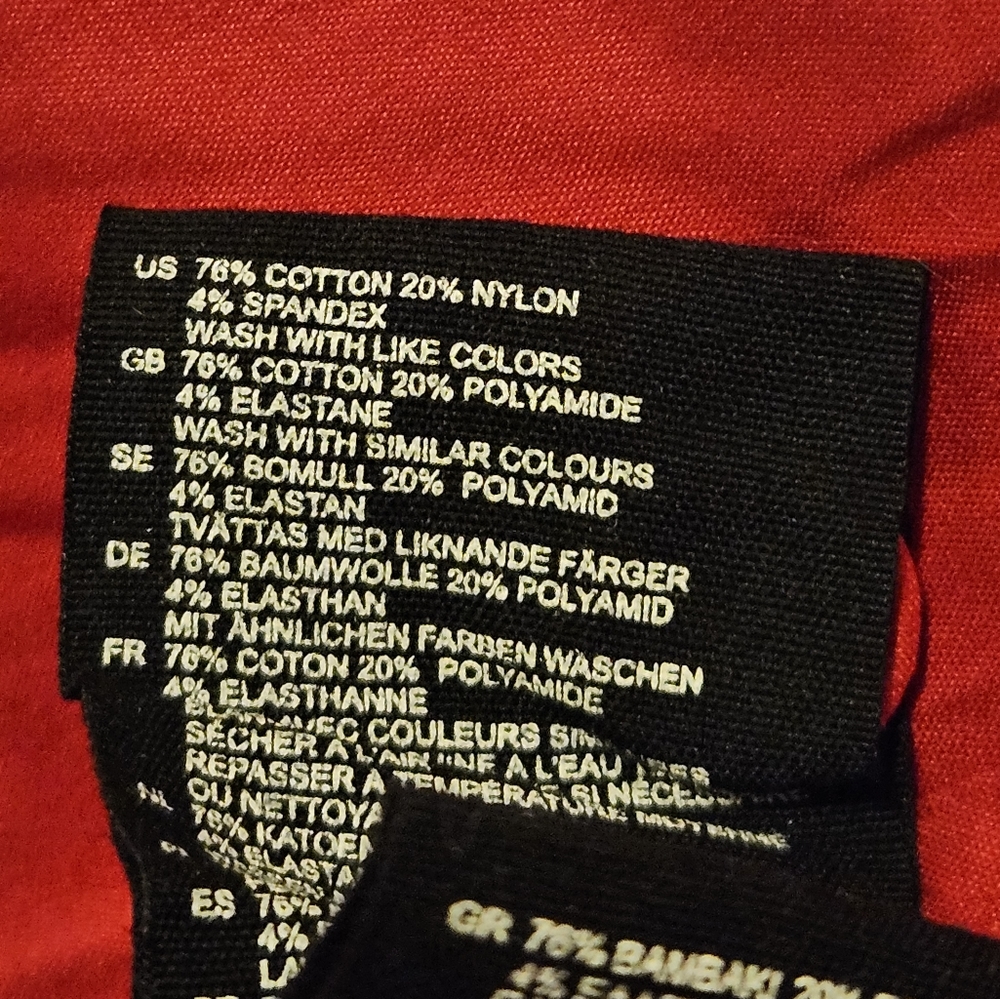H&M Sleeveless Blouse Red - Picture 7 of 7